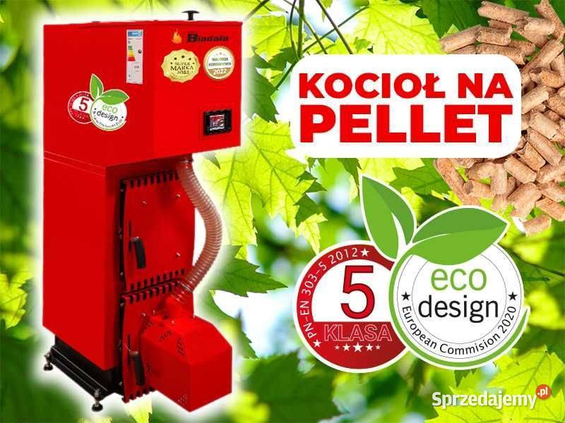 Kocioł Pellet PellPell 8kW Ecodesign 5 klasa Gdańsk