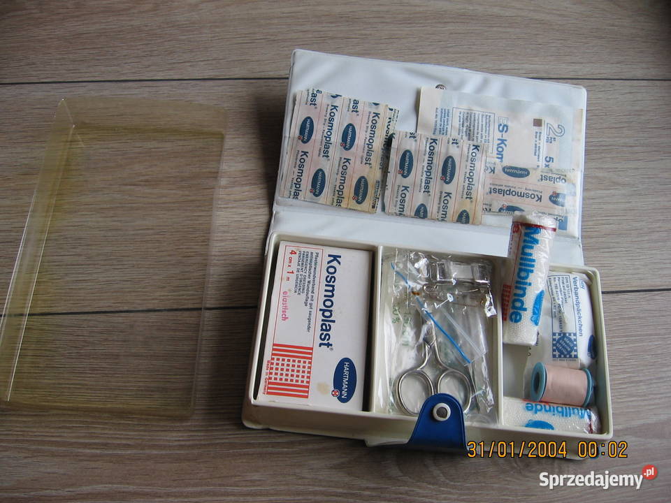 Stara APTECZKA samochodowa Hartmann auto VW Audi Przemyśl