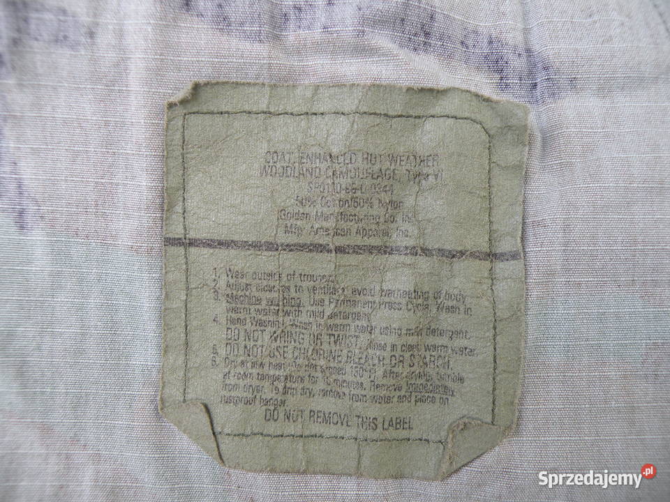 Bluza BDU woodland medium long ripstop dolnośląskie