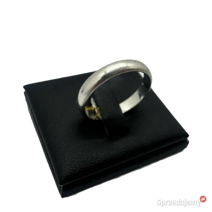 Srebrna Obrączka Próby 925 396g Rozmiar 25 srebro warmińsko-mazurskie