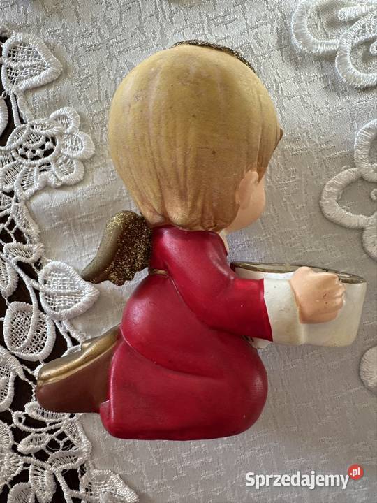 Aniołek świeca pamiątka PRL vintage lata 70te sprzedam