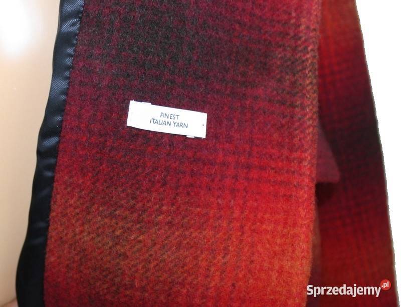 Damski płaszcz Tommy Hilfiger Wool Blend Check śląskie Tarnowskie Góry
