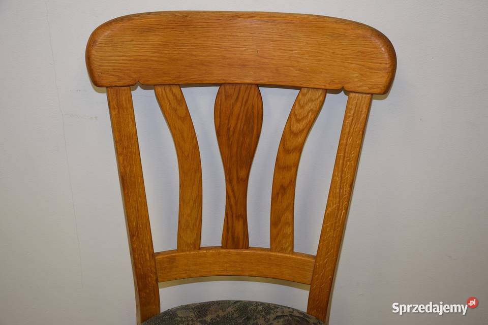 krzesła dębowe 4 sztuki nowe Olsztyn