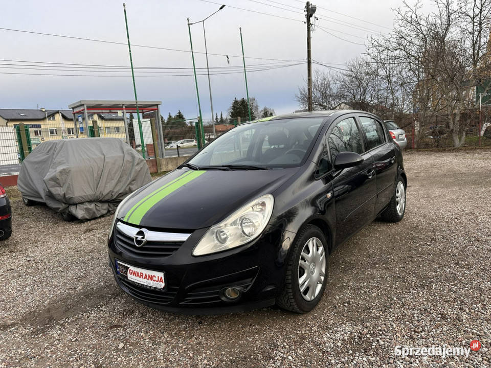 Opel Corsa 14 czarny Warszawa sprzedam