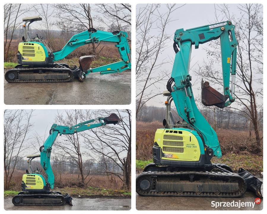 Koparka Yanmar B66a Gąsiennice Koparki dolnośląskie