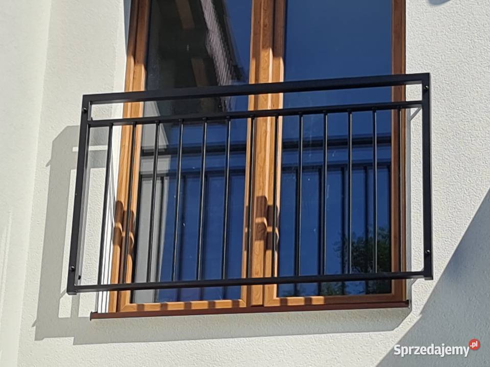 Balkon Francuski LOFT Balustrada zewnętrzna pod Reda