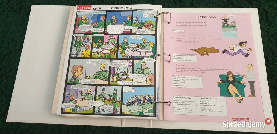 Easy Deutsch segregatory zeszyty kasety Olkusz