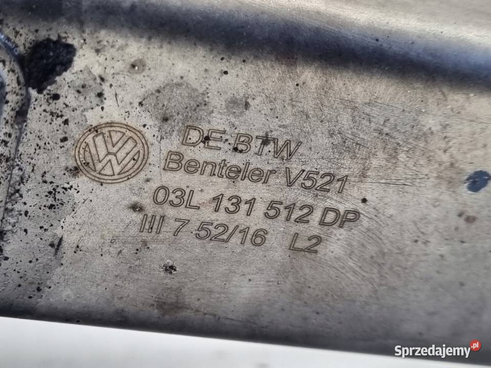 VW Golf VII 16 TDI CHŁODNICA SPALIN EGR osobowe Chełm