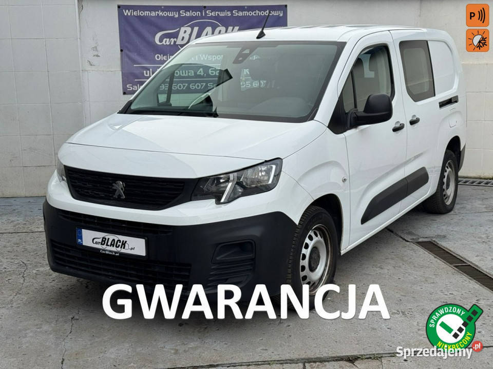 Peugeot Partner XL LONG 5 osobowy Pisemna Peugeot