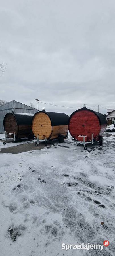 Sauna Mobilna SAUNA PRODUCENT NOWA DOTACJA Sauny Kaniczki sprzedam