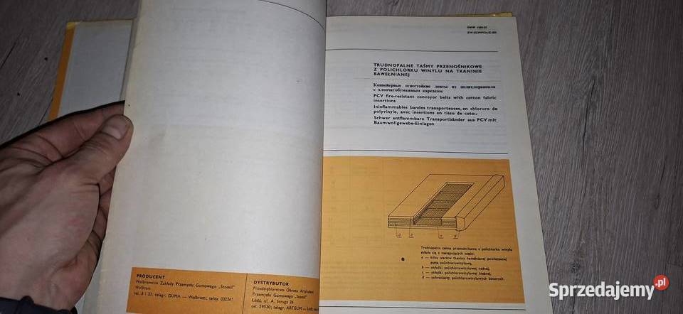 Taśmy przenośnikowe i pasy pędne Katalog STOMIL Łęczyca