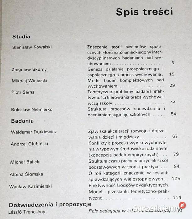 Edukacja Studia Badania Innowacje 24 1984 lubelskie sprzedam