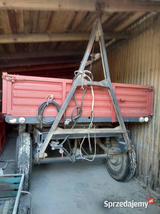 Przyczepa rolnicza 4t wywrotka sprzedam