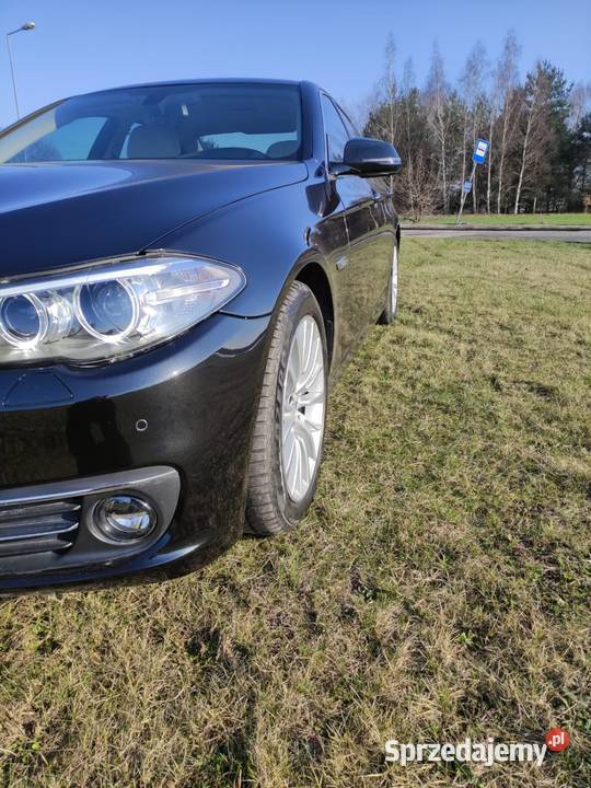 BMW F10 z 2013 roku 525 xdrive czarny Grudziądz sprzedam