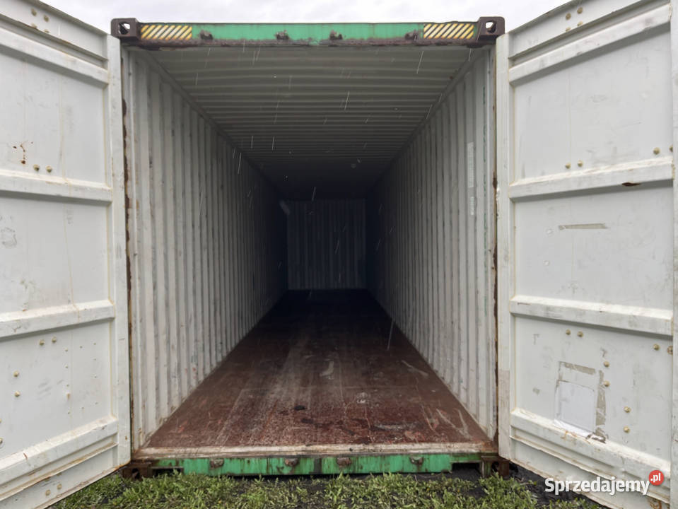 Kontener morski 40 DVHC 12 metrowy transport Sędziszów Małopolski