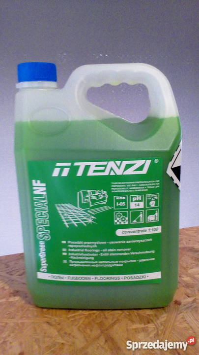 Super Green SPECJAL NF 5L TENZI mycie posadzek Łódź