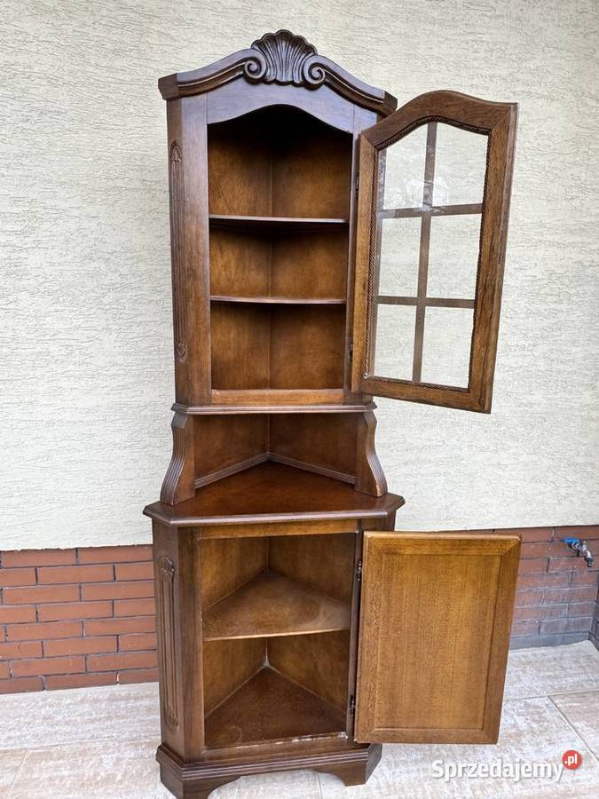 Kredens witryna narożna stylowa rogówka szafka sprzedam