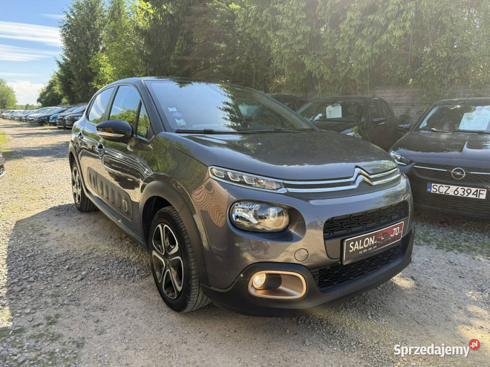 Citroen C3 12 Turbo 76 Tkm Navi Kamera ESP Citroën śląskie Częstochowa