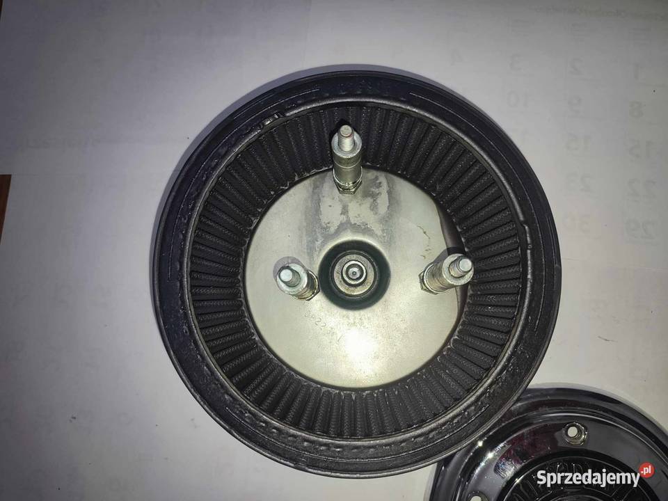 Harley filtr powietrza stożek KN Skull