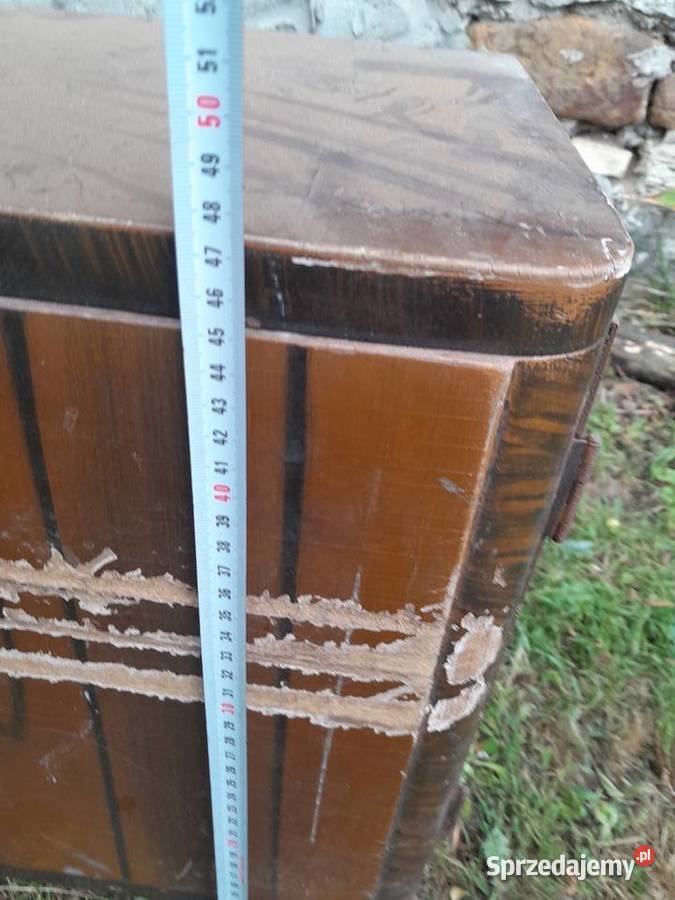 Stara szafka nocna do renowacji zabytek PRL Meble Antyki, Sztuka, Kolekcje śląskie Dąbrowa Górnicza
