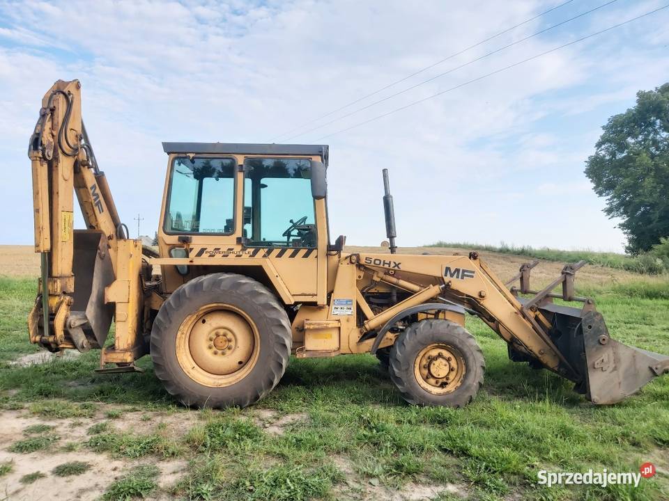 Koparko Ładowarka Massey Ferguson 50HX kujawsko-pomorskie Jabłonowo Pomorskie