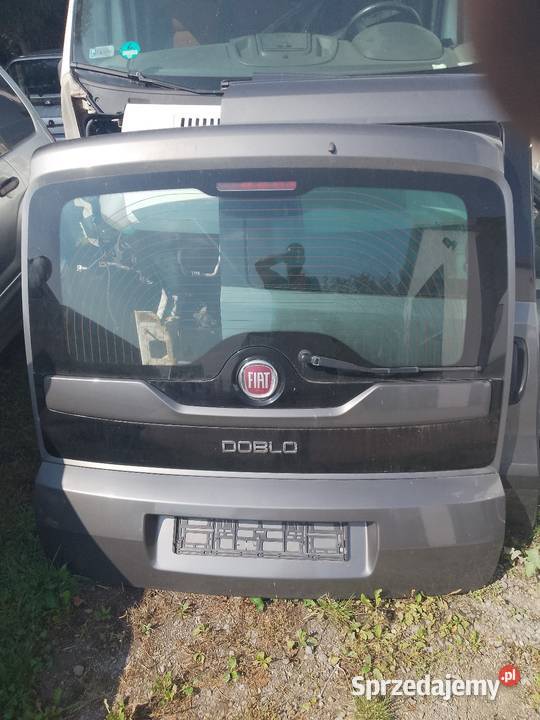 Klapa bagażnika fiat Doblo lift 2017 kompletna Klapy bagażnika Leśce