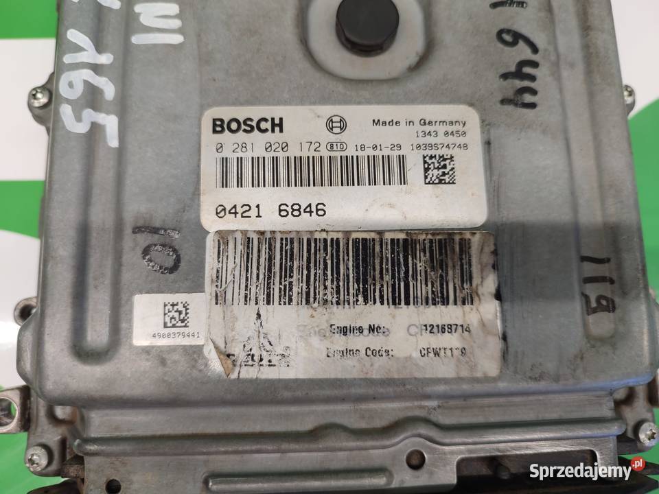 Sterownik Bosch 04216846 Lamborghini Spark 165 Wilkowo