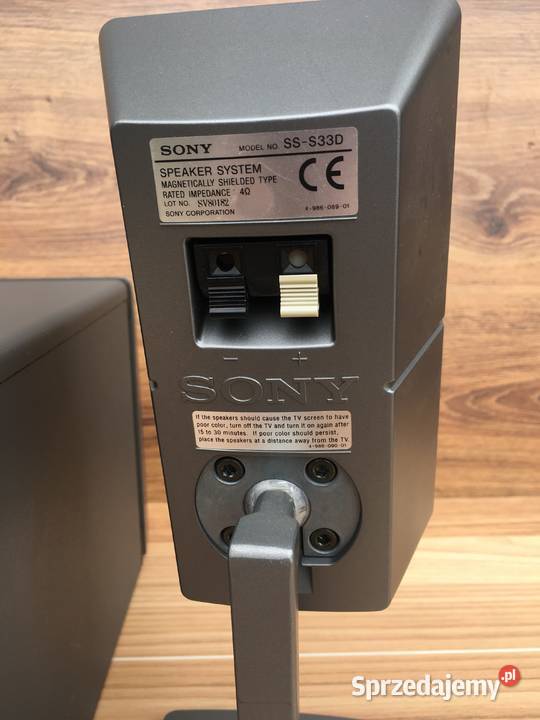 Zestaw kolumn 21 SONY SSW33D SSS33D
