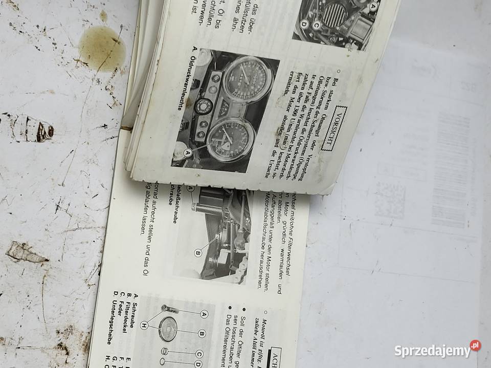 instrukcja obsługi kawasaki zrx1100 Rybnik sprzedam