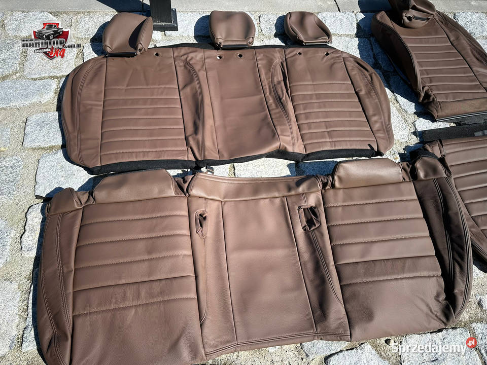 POKROWCE Oryginalne Zestaw Skóra na Fotele warmińsko-mazurskie Pasłęk