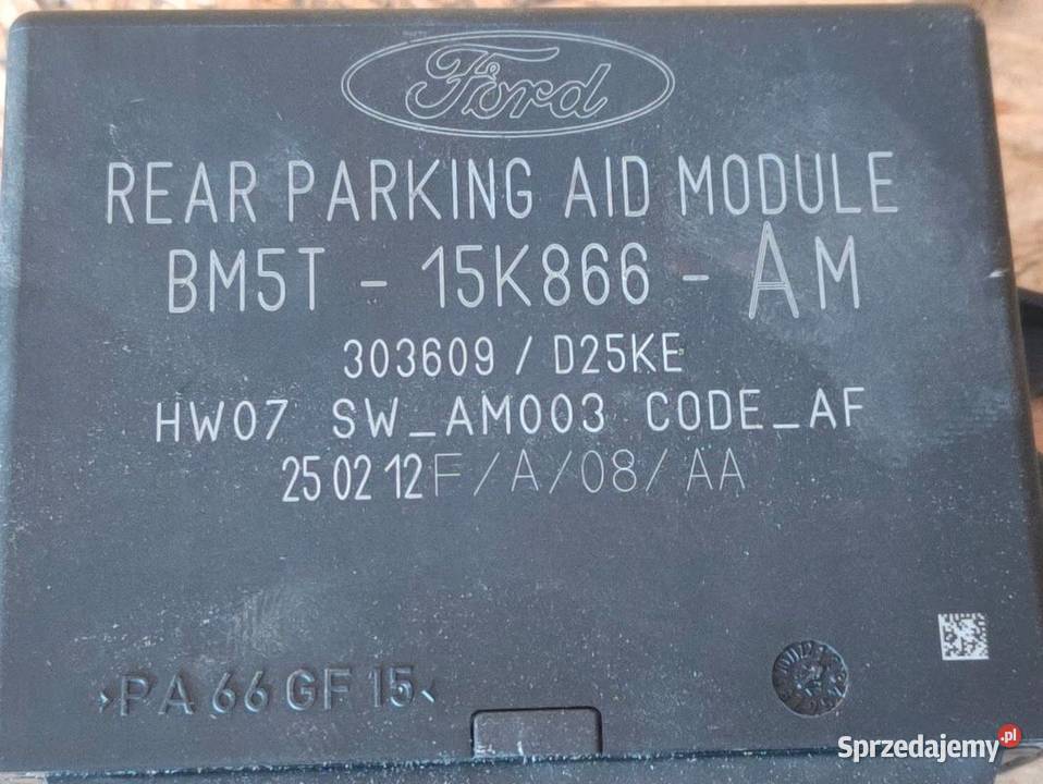 Moduł Sterownik PDC Ford C Mk2 II BM5T15K866AM osobowe Czujniki i sterowniki Pleszew