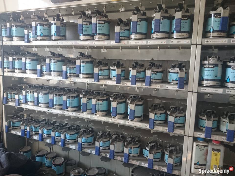 Mieszalnik lakierów samochodowych mieszalnia far