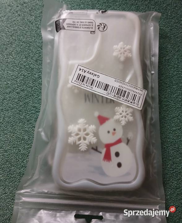 nowe zimowe etui z przywieszką na Samsung Galaxy mazowieckie sprzedam