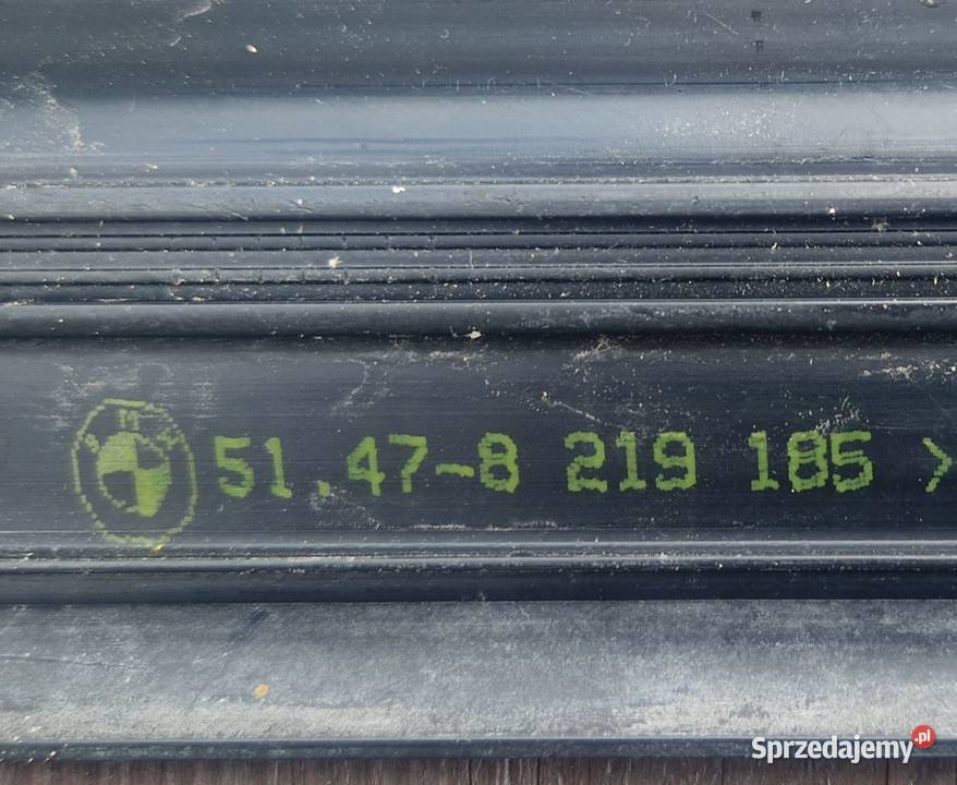 BMW 3 E46 SEDAN listwy nakładki progowe lewa Bydgoszcz