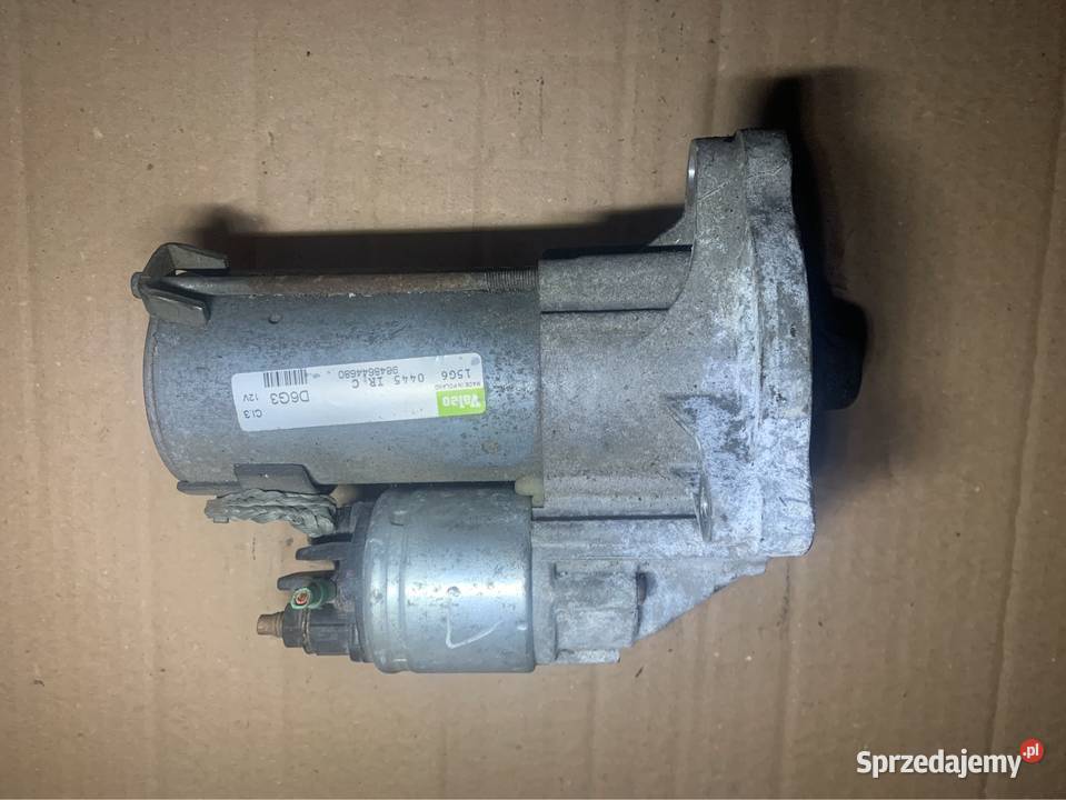 Rozrusznik 9648644680 citroen c4 benzyna wyposażenie elektryczne Szczecin sprzedam