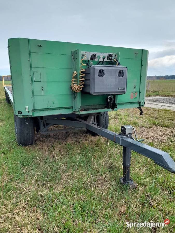 Naczepa platforma przyczepa wózek dolly Schmitz nieuszkodzony Curyn