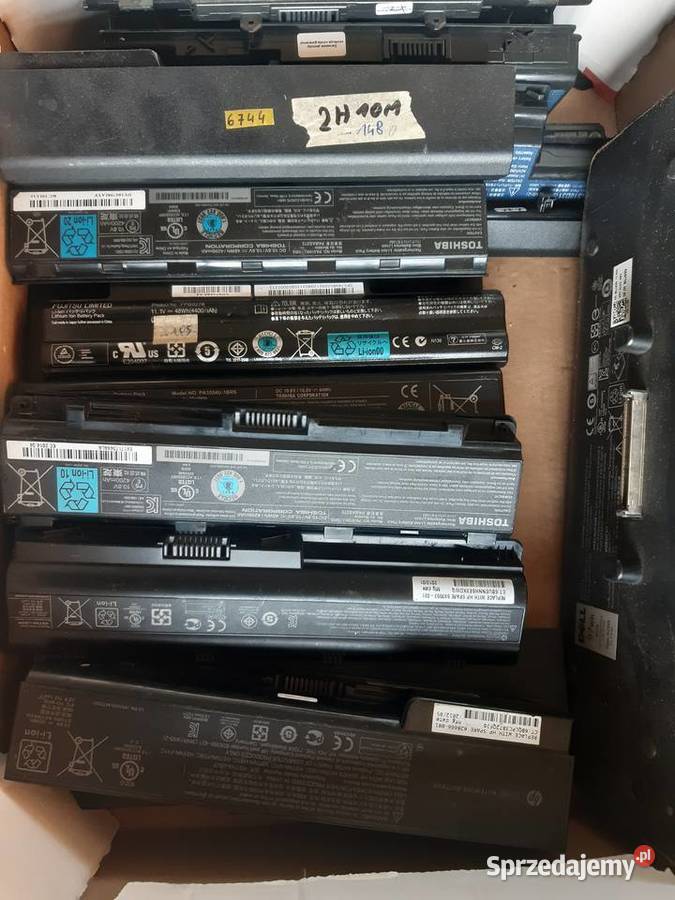 baterie do laptopów różne modele Ostrzeszów sprzedam