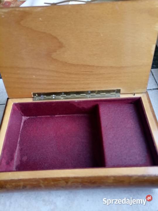 Stara szkatułka z pozytywką Szwajcaria z lat 30 małopolskie Kraków