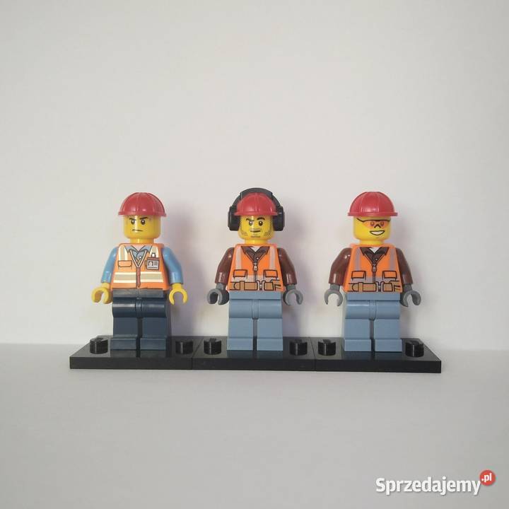 Lego City robotnicy pakiet 3 figurek 14 małopolskie sprzedam