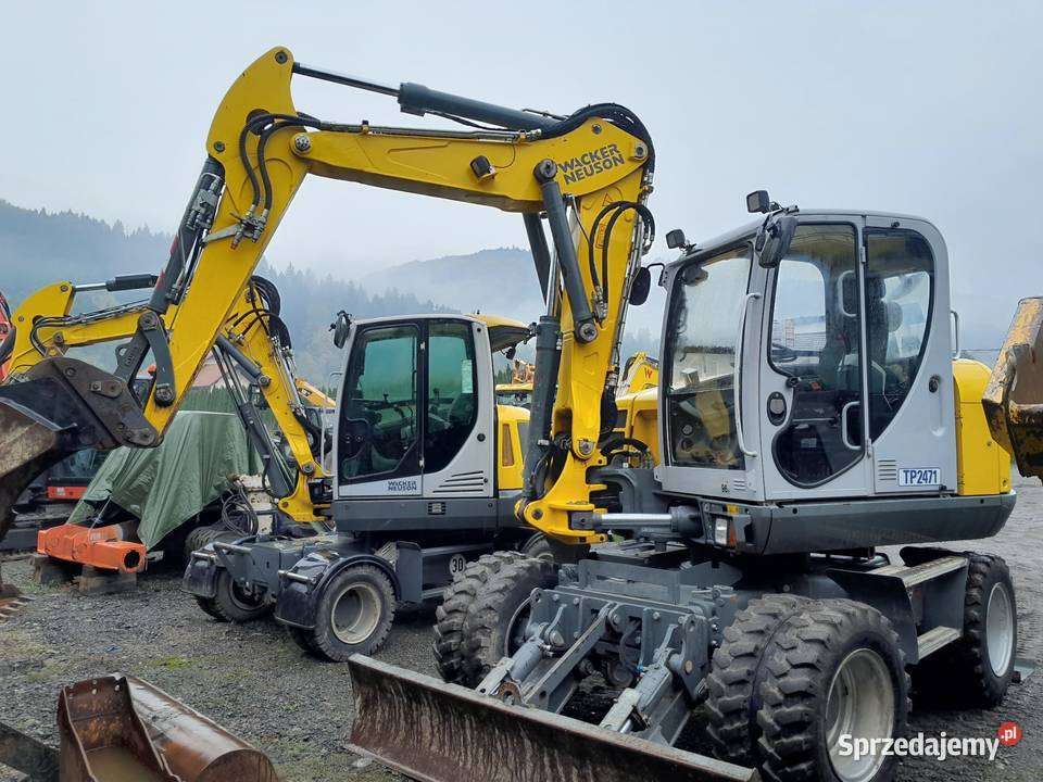 Koparka kołowa Waker Neuson EW100 2019r 3566mth Koparki Maków Podhalański sprzedam