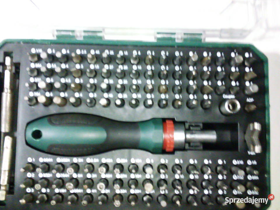 PARKSIDE zestaw bitów wkrętak z grzechotką 115 Wrocław