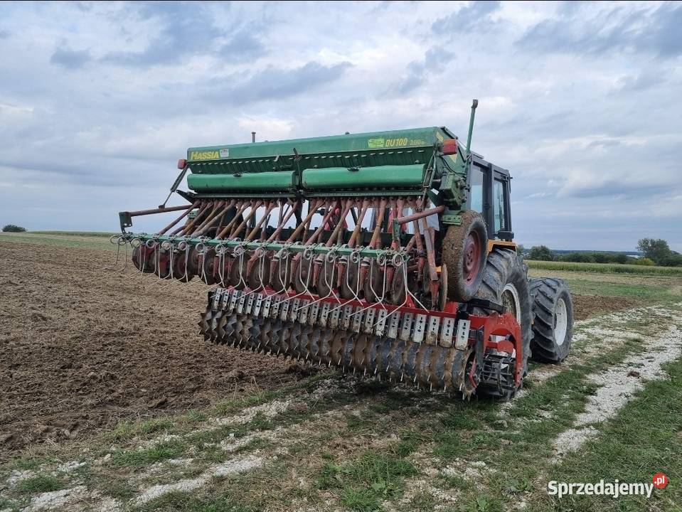 Siewnik talerzowy Hassia 3m nieuszkodzony świętokrzyskie Busko-Zdrój sprzedam