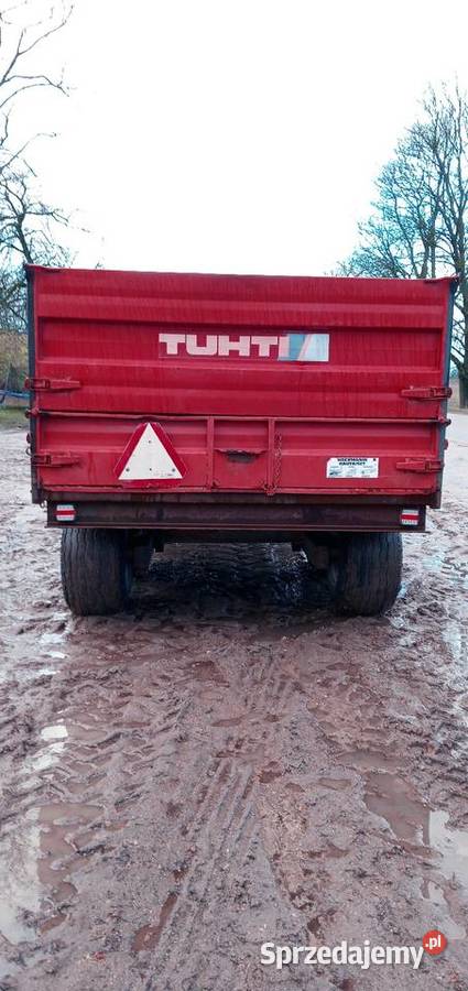 Tuhti M90 Przyczepa Wywrotka 9000 Przyczepy rolnicze Szołtany