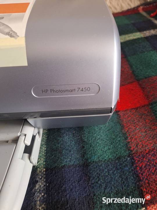 Drukarka fotograficzna HP 7450 sprawna komplet z mazowieckie Warszawa