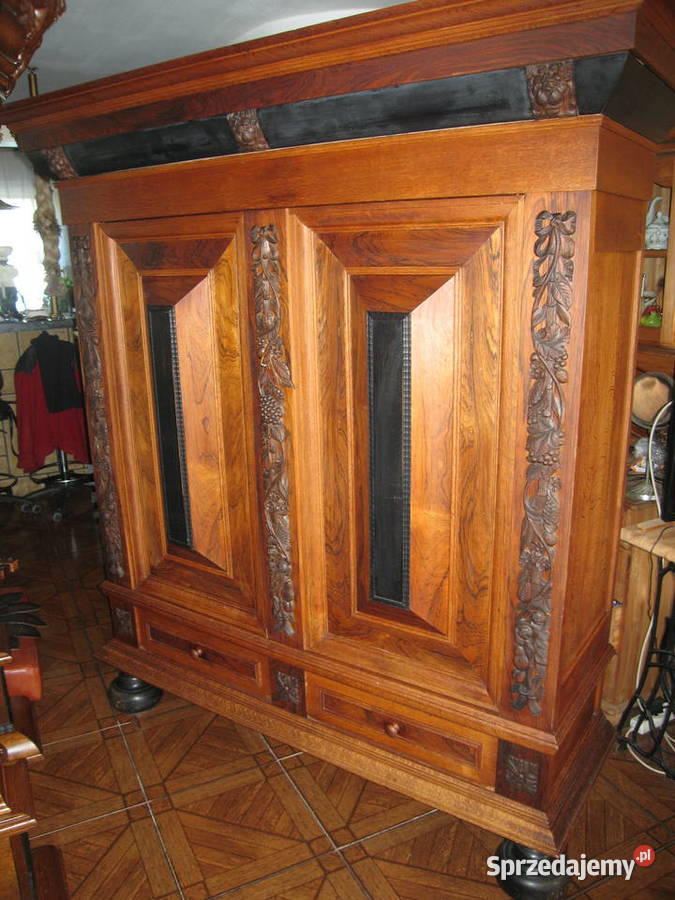 Szafę dębową zabytkową sprzedam sprzedam
