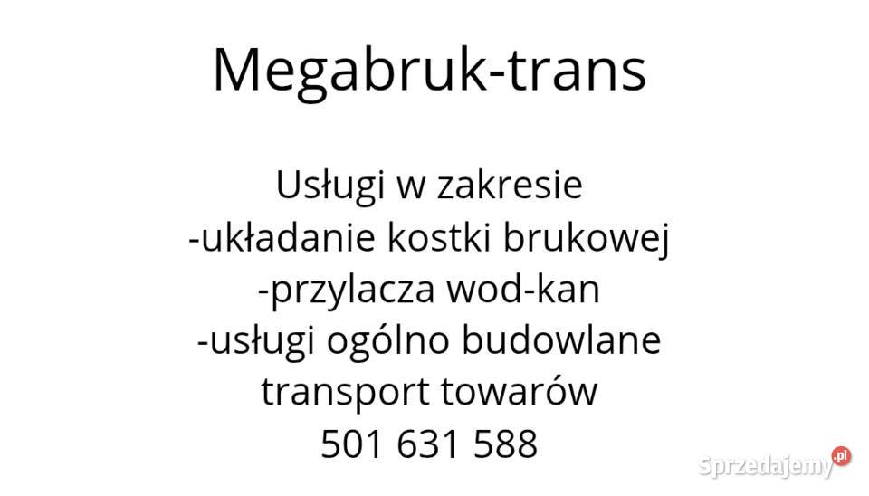 Usługi brukarskie Dąbrowa Górnicza