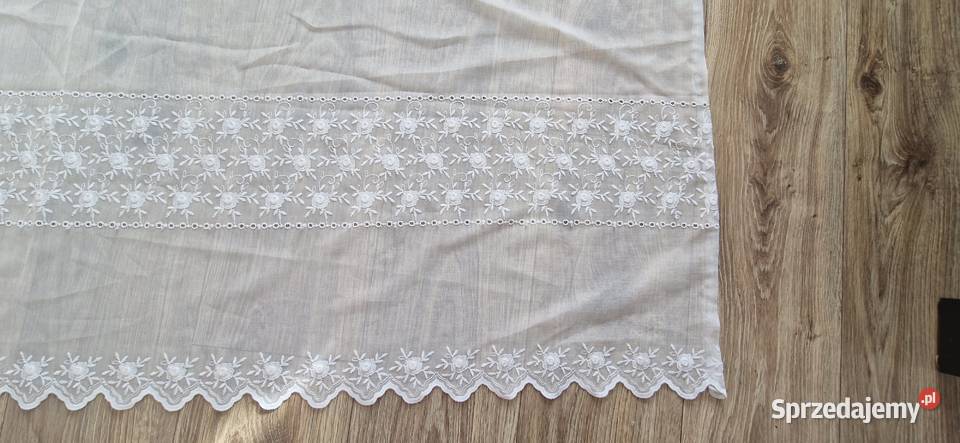 firanka biała do pokojukuchni 153150 Firany Kraków