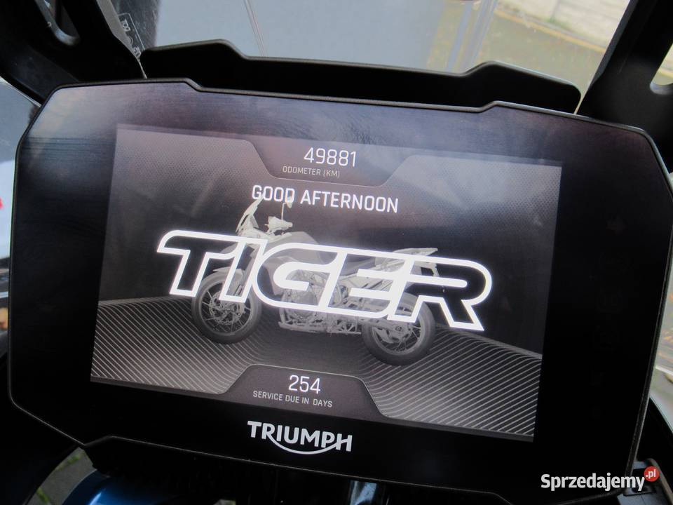 Triumph Tiger 900 GT Low 2023 serwis ASO Oferuję łódzkie Kutno