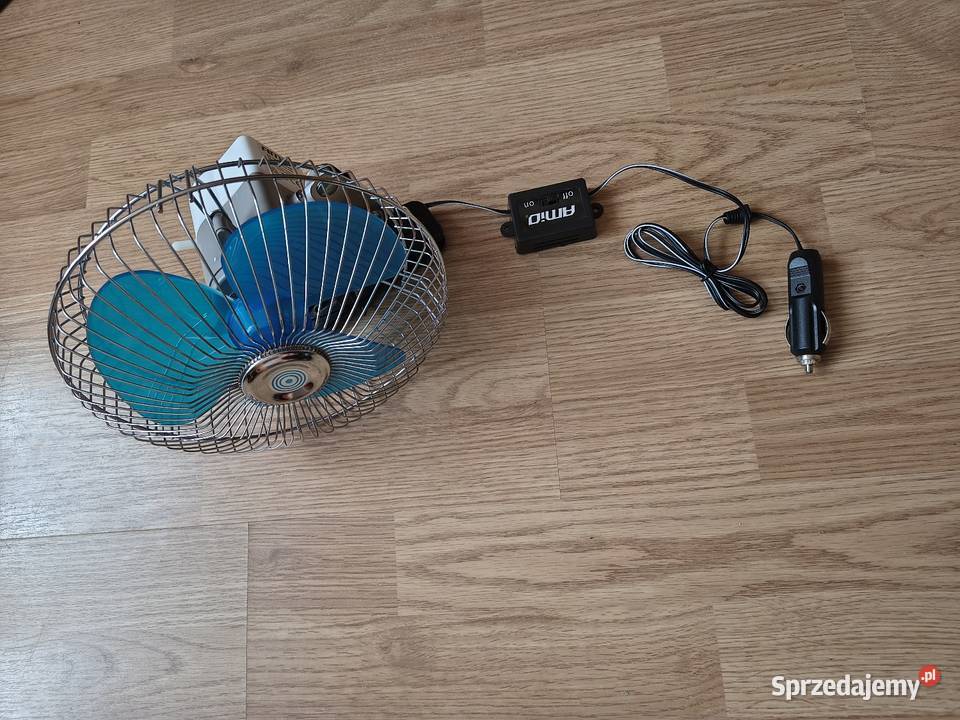 Wentylator samochodowy 12V 20 AMIO Ostrów Mazowiecka