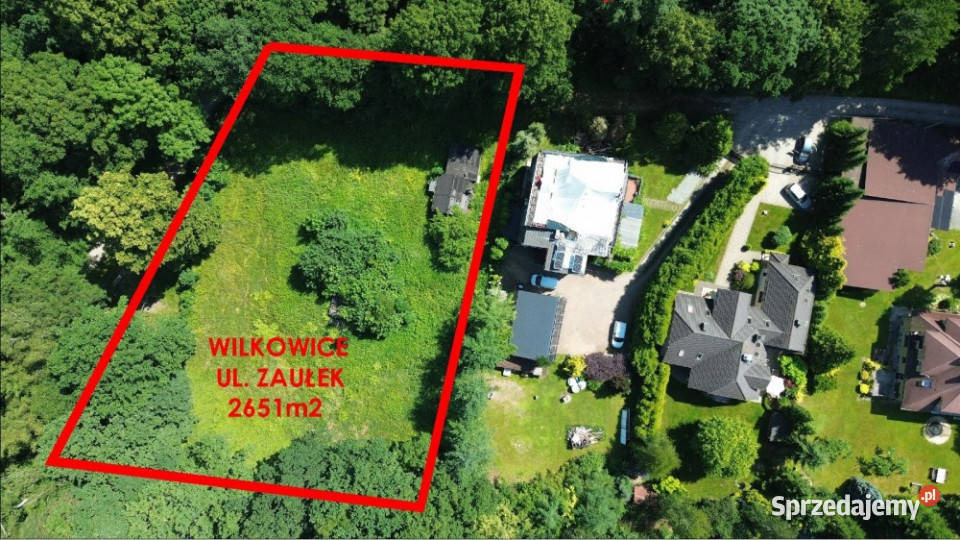 Sprzedam działkę WILKOWICE centrum siatka śląskie